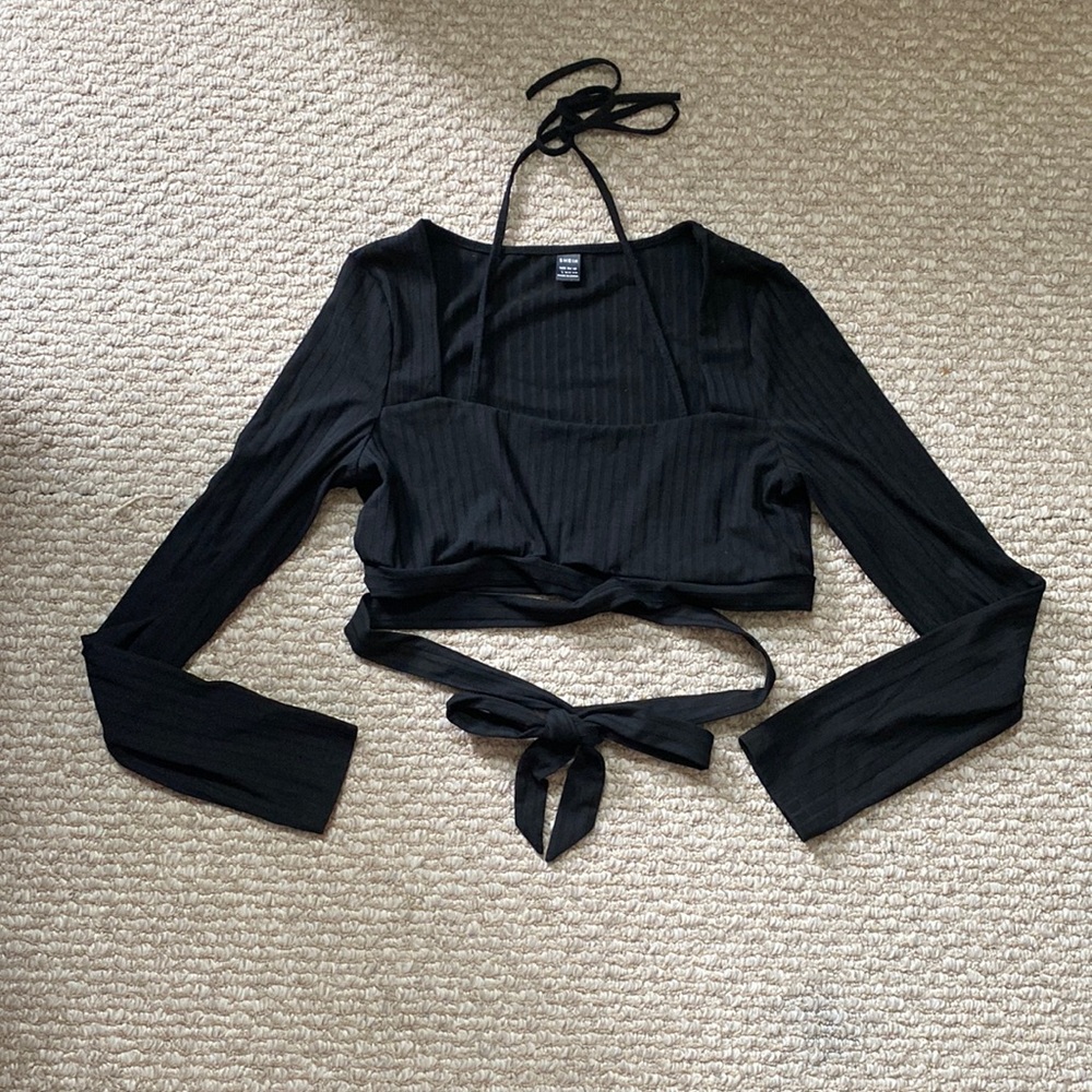 Shein tie top